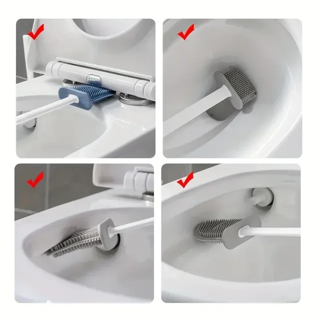Ensemble complet de nettoyage de salle de bain : brosse… – vue 5