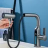 Mitigeur monocommande lavabo évier bec coudé acier… – vue 5