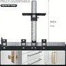 Guide perçage réglable menuiserie gabarit T aluminium… – vue 4