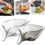 Paniers de vidange de lavage multifonctionnels, bassin à légumes domestique, lavage de cuisine, assiette à fruits, bol à livres, accessoires de cuisine