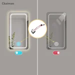 Interrupteur à capteur tactile 12v 3A 36W, LED couleur unique, variateur tactile intelligent à touche unique pour miroir de salle de bains