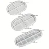 Moules en silicone à plateau ovale pour béton – vue 6