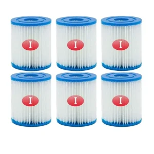 Cartouche filtrante de piscine de type I, éléments filtrants à haute efficacité, cartouche filtrante de pompe de 330 gallons pour le nettoyage de la piscine