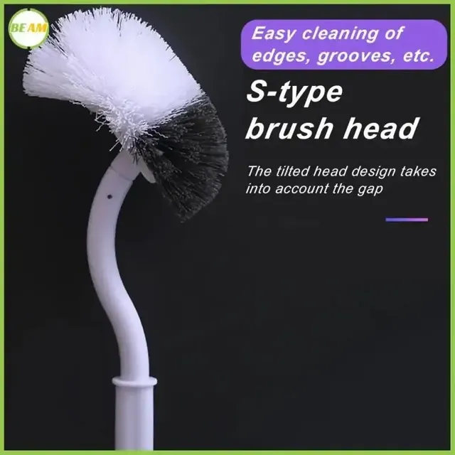 Brosse de toilette à long manche pour toilettes… – vue 3