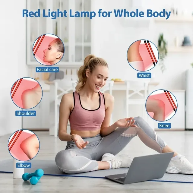 Corps complet visage proche infrarouge lumière Led rouge… – vue 5