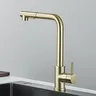 Robinet de cuisine extractible noir – vue 3