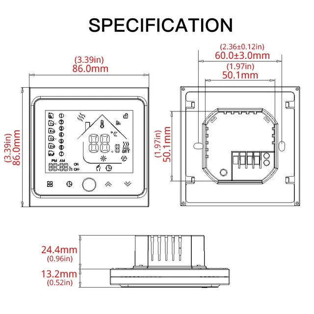 Thermostat intelligent WiFi – vue 6