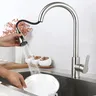 Robinet de cuisine en acier inoxydable avec… – vue 2