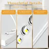Applique murale Led étanche pour miroir de salle de bain – vue 4