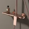 Système de douche de salle de bains Piano or Rose – vue 6