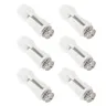 Chevilles expansion plastique blanc vis inox charnières… – vue 1