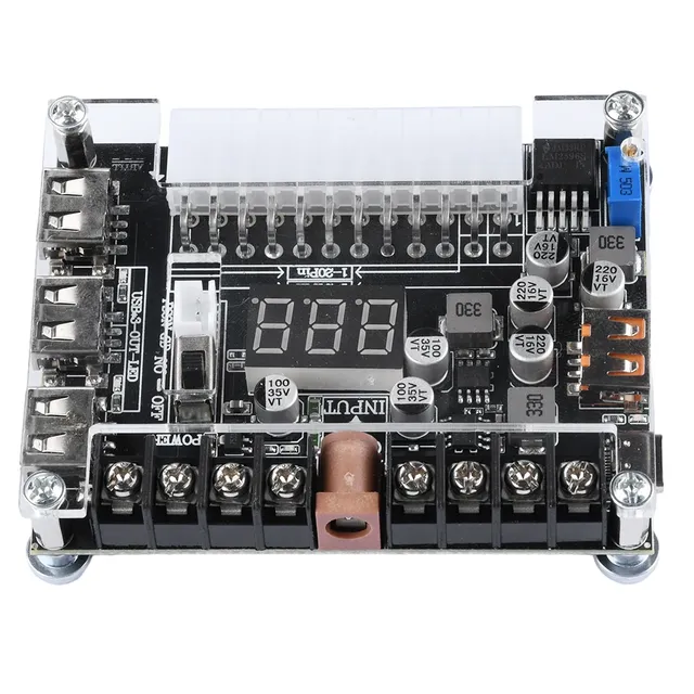 Carte adaptateur d'alimentation Atx 20/24 broches – vue 3