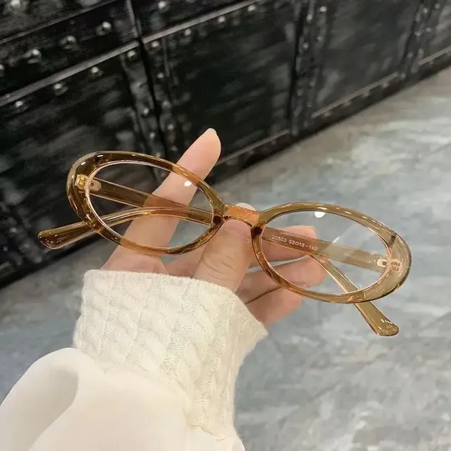 Lunettes ovales mignonnes pour femmes – vue 4