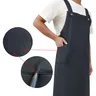 Tablier en cuir imperméable pour la vaisselle à l'huile… – vue 5