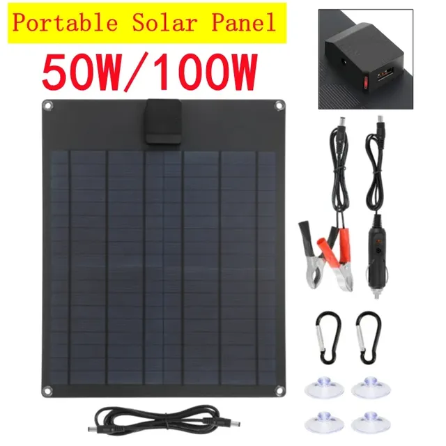 Panneau solaire portable USB
