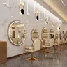 Miroir décoratif rond pour Salon de coiffure