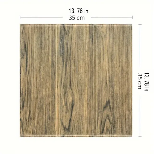 Panneaux de papier peint en Grain de bois – vue 3