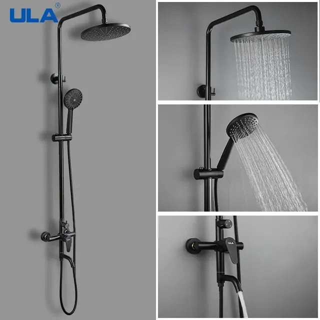 ULA robinet de douche en acier inoxydable – vue 3