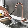 Robinets de cuisine extractibles en Bronze Antique – vue 3