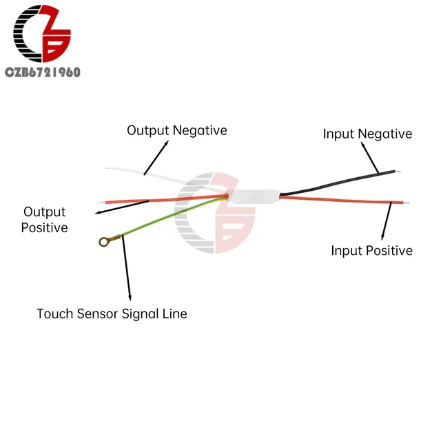 3.7V 5V 12V 24V interrupteur à capteur tactile DC 3-24V… – vue 4