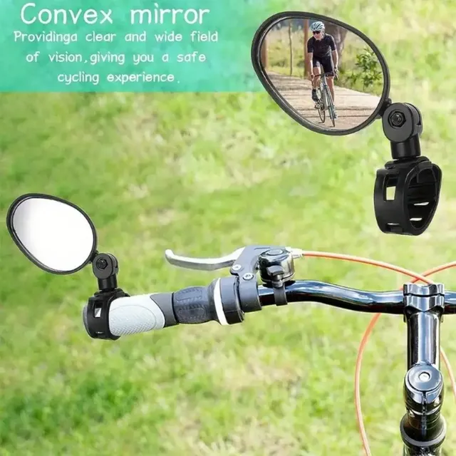 Rétroviseur vélo réglable rotatif 360 degrés universel… – vue 5