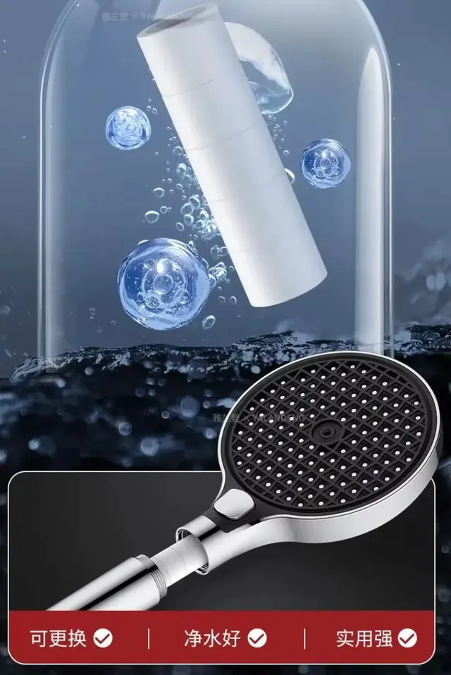 Pommeau de douche haute pression à grand panneau de 15CM – vue 7