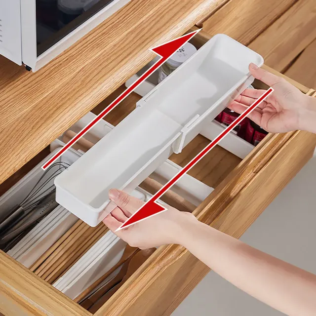 Organisateur tiroir plastique extensible réglable…