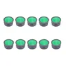 Aérateur robinet mousseur plastique ABS gris insert vert… – vue 3