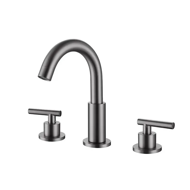 Robinet de lavabo à double poignées froides et chaudes – vue 6