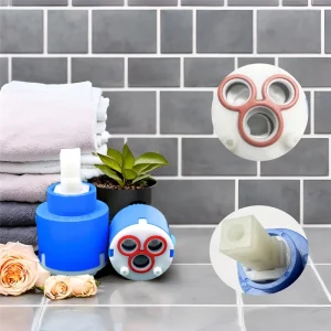 Cartouche de robinet K35A, remplacement Compatible avec La Torre, Gerber, Danze & Moen, robinet à levier unique pour baignoire de douche