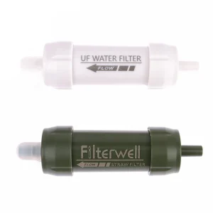 Paille de survie de filtre à eau personnel, Membrane UF d’ultrafiltration de 0.01 microns, purificateur d’eau Portable extérieur réutilisable Paille de survie de filtre à eau personnel, Membrane UF d’ultrafiltration de 0.01 microns, purificateur d’eau Portable extérieur réutilisable