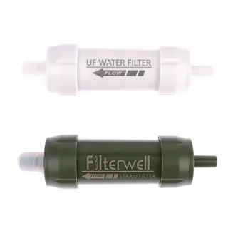 Paille de survie de filtre à eau personnel
