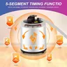 Sauna vapeur portable maison tente individuel noir… – vue 5