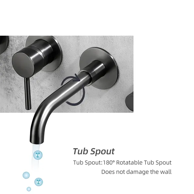 Mitigeur de douche ensemble de douche chaude et froide 2… – vue 5