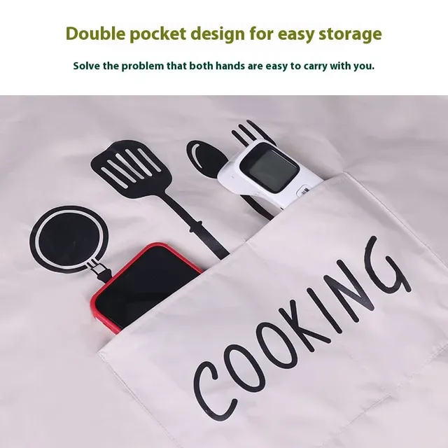 Tablier de cuisine imperméable et résistant à l'huile – vue 5