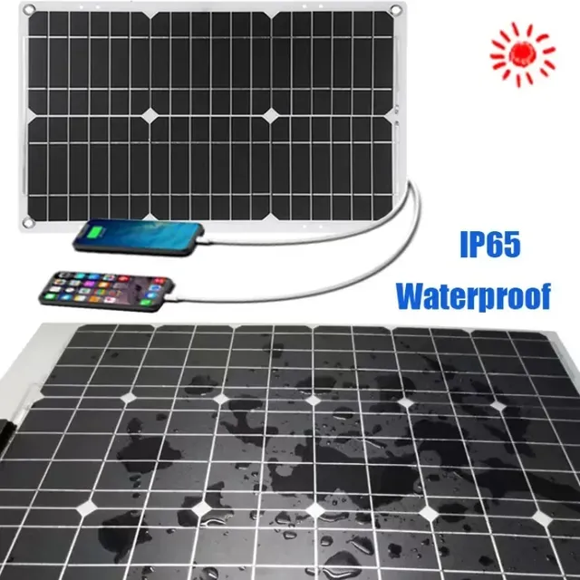 Kit de panneau solaire USB avec contrôleur 100A – vue 4