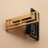 Poignée laiton massif doré brossé finition mate artdeco… – vue 3