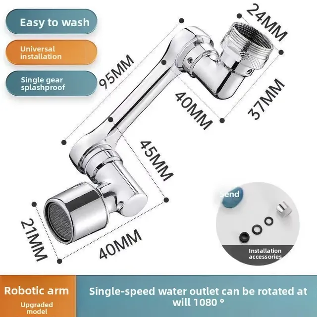Dispositif d'extension de robinet de lavabo – vue 7
