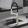 Robinet de cuisine de luxe en laiton gris pistolet – vue 2