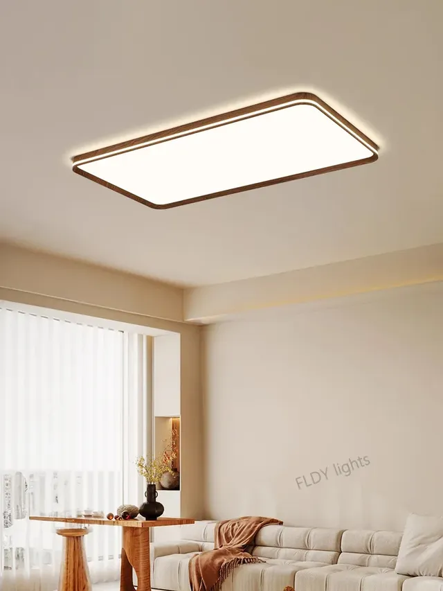 Plafonnier LED intelligent avec télécommande vocale