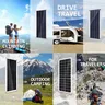 1000W panneau solaire 12V cellule solaire 100A… – vue 6
