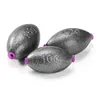 Plombs de pêche en forme d'olive – vue 4