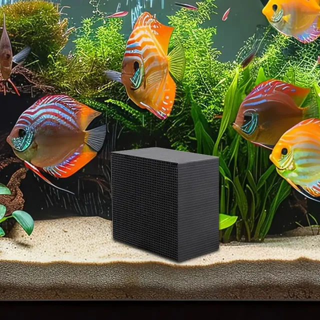 Cube purificateur eau aquarium charbon actif filtration… – vue 4