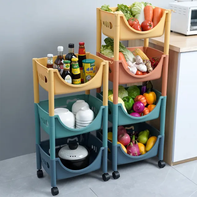 Chariot de rangement de cuisine – vue 2