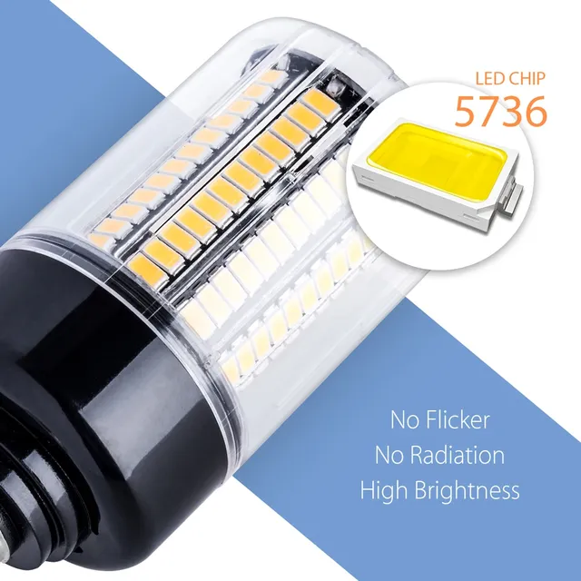 Ampoule LED E27 220V 110V E14 – vue 3