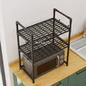Support rangement cuisine microondes double couche… – vue 3