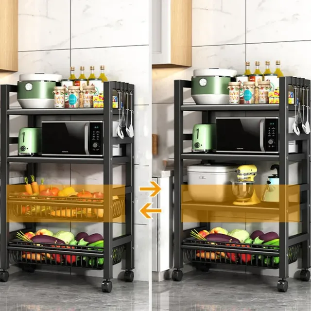 Mir de rangement multicouche pour cuisine – vue 4