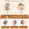 Miroir de maquillage de 9 pouces avec lumière LED – vue 5