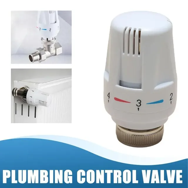 Vanne de contrôle thermostatique de radiateur domestique – vue 2