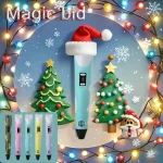 CamSolomon-Stylo d&rsquo;impression 3D avec écran LCD, peinture tridimensionnelle bricolage, jouets amusants pour enfants, filament PLA compatible, cadeau